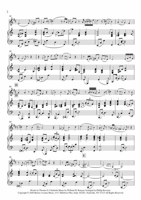 Great Is Thy Faithfulness Piano Clarinet Page 2