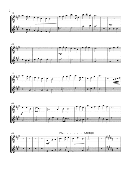 Great Is Thy Faithfulness Treble Eb Instrument Duet Parts Only Page 2