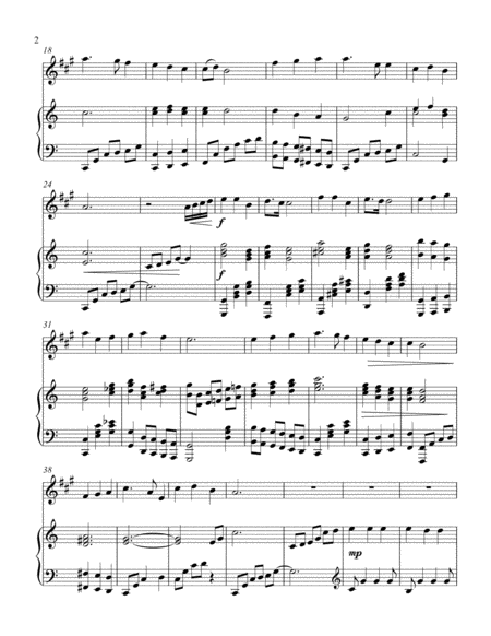 Great Is Thy Faithfulness Treble Eb Instrument Solo Page 2