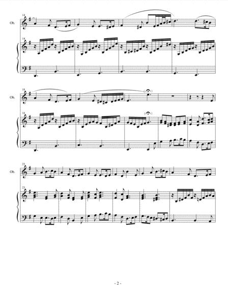 Greensleeves What Child Is This For Oboe And Piano Page 2