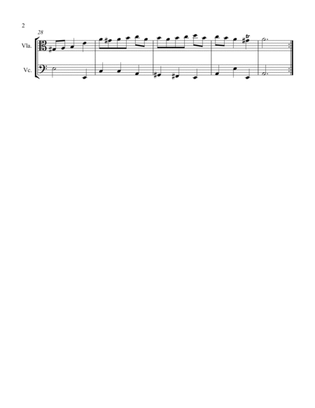 Grenade Easy Key Of C Cello Page 2