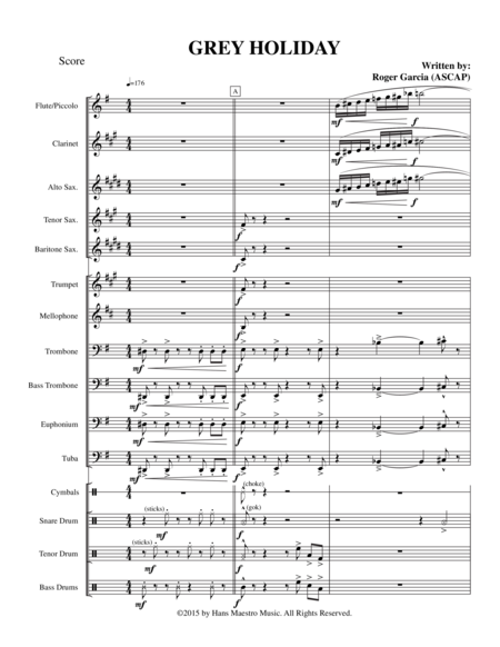 Grey Holiday Stand Tune For Marching Band Page 2