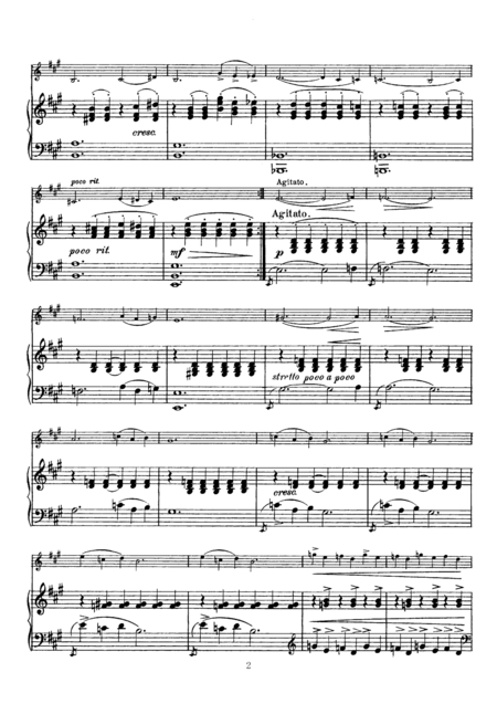 Grieg An Den Frhling To Spring For Violin Piano Vn002 Page 2