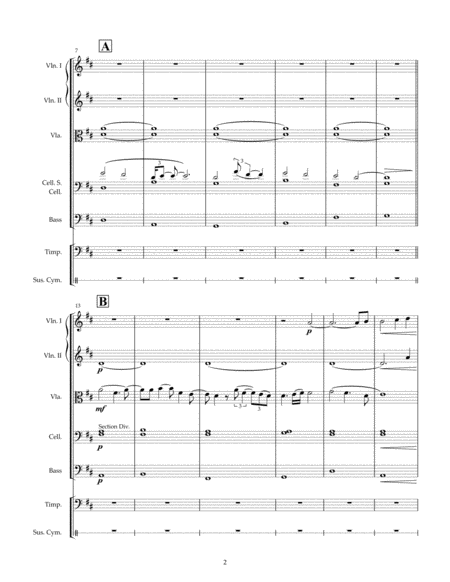 Grow Till Tall For String Orchestra Page 2