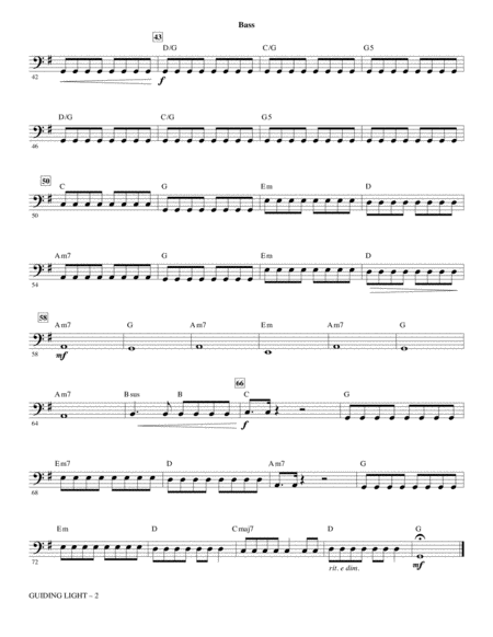 Guiding Light Arr Mark Brymer Bass Page 2