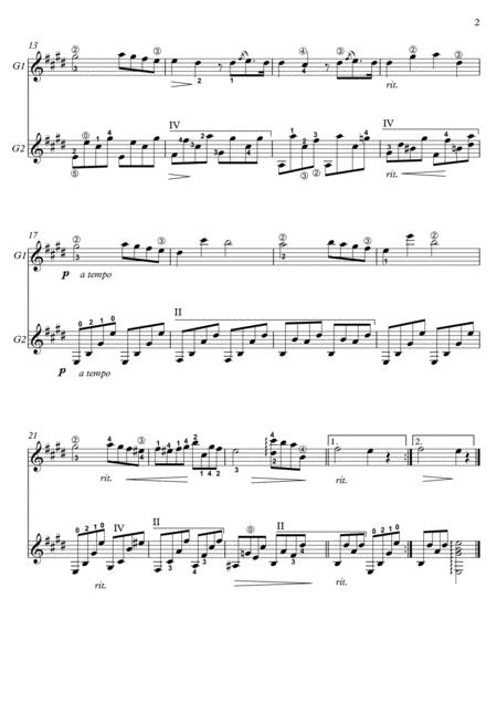 Guitar Duet Marche Funebre Trio Page 2