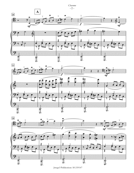 Guthrie Chaconne For Cello Piano Page 2