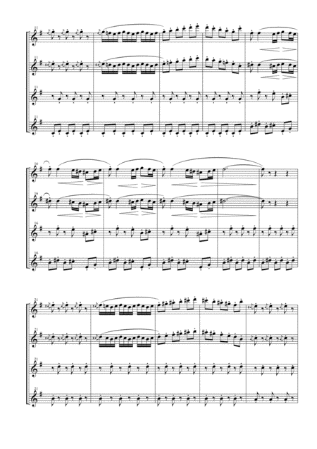 Gypsy Dance From Carmen Suite No 2 For Flute Quartet Page 2