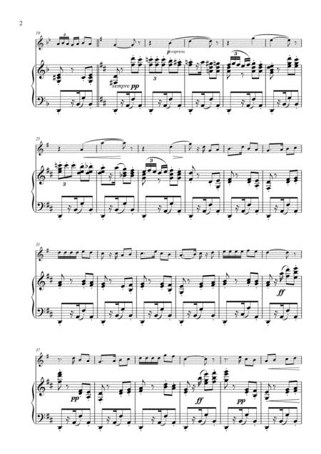 Habanera From Carmen Arranged For Alto Flute And Piano Page 2