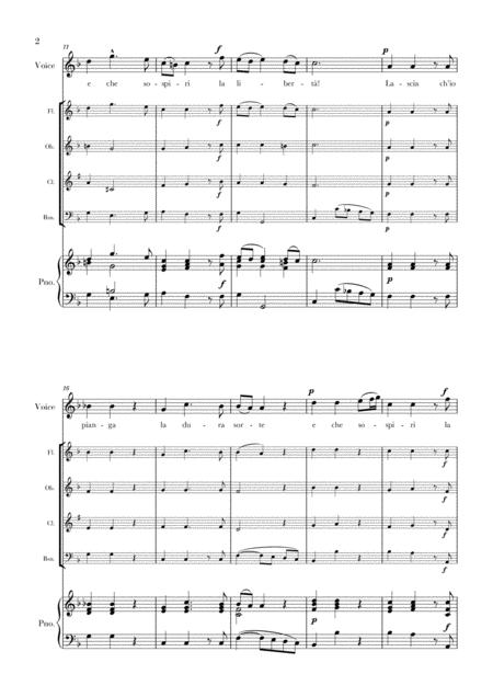 Haendel Lascia Ch Io Pianga For Soprano Woodwind Quartet And Piano Page 2