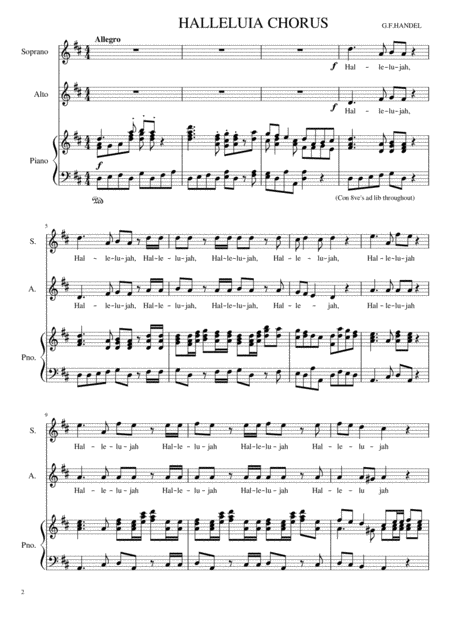 Halleluia Chorus Page 2