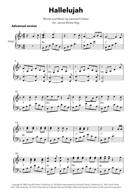 Hallelujah Advanced Version Page 2