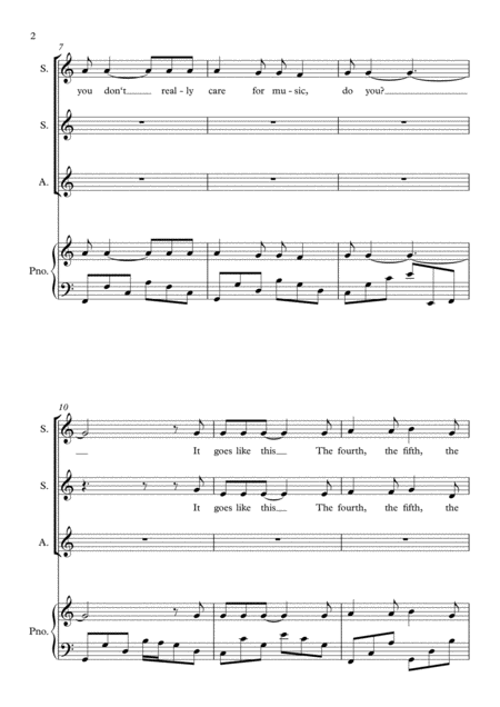 Hallelujah By Leonard Cohen Ssa Piano Page 2