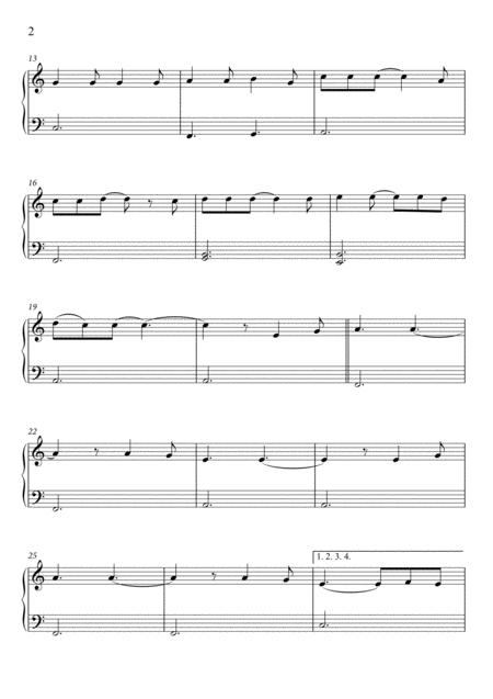 Hallelujah Easy And Intermediary 2 Scores Page 2