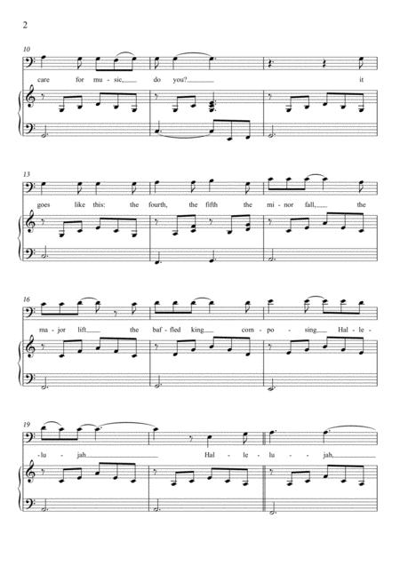 Hallelujah For Violoncello And Piano Page 2