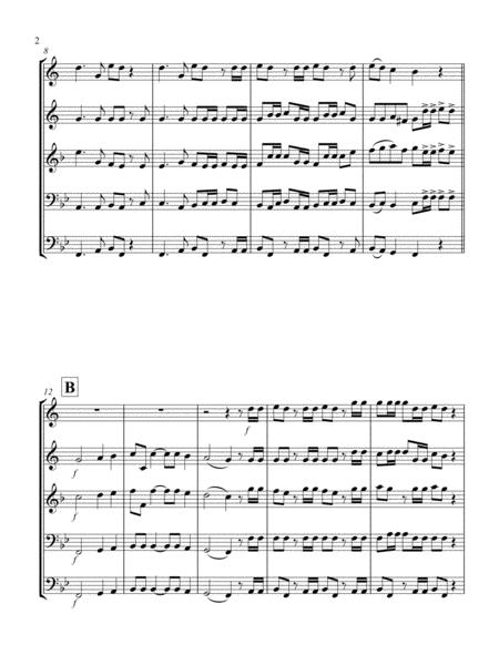 Hallelujah From Messiah Bb Brass Quintet Page 2