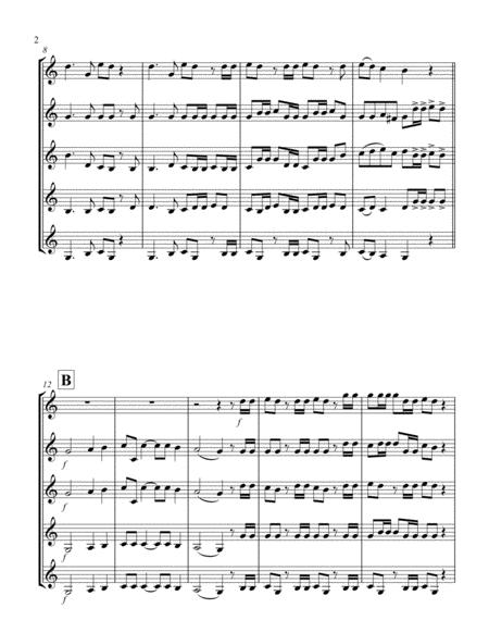 Hallelujah From Messiah Bb Clarinet Quintet Page 2