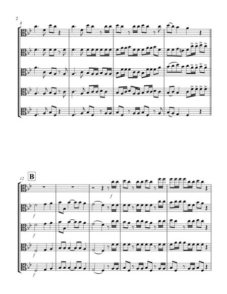 Hallelujah From Messiah Bb Viola Quintet Page 2