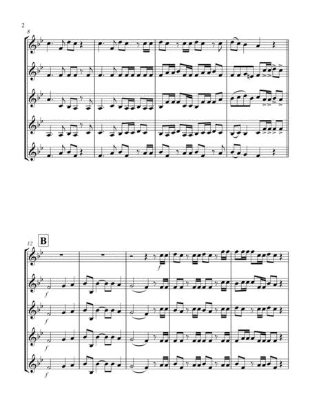 Hallelujah From Messiah Bb Violin Quintet Page 2