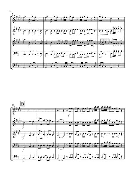 Hallelujah From Messiah D Brass Quintet Page 2