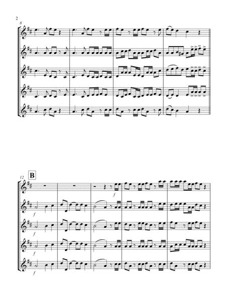 Hallelujah From Messiah D Oboe Quintet Page 2