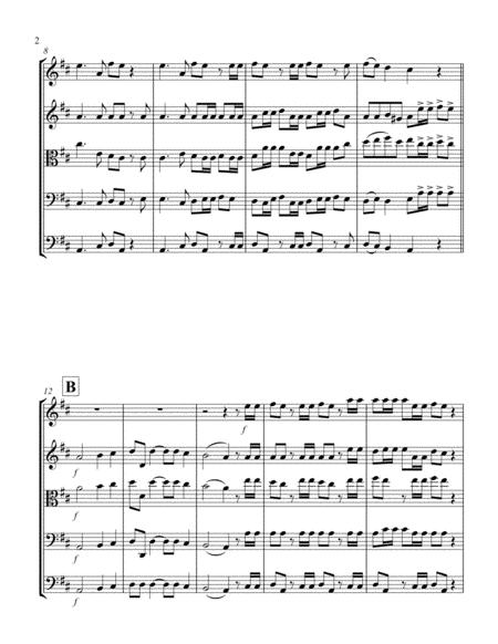 Hallelujah From Messiah D String Quintet Page 2