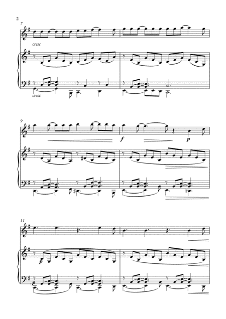 Hallelujah Leonard Cohen Flute Piano Page 2