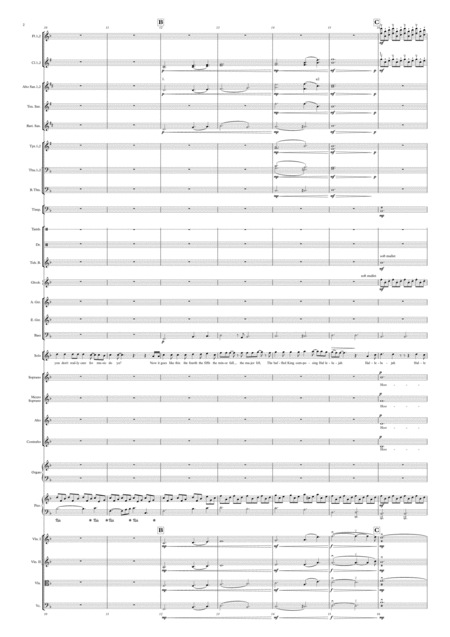 Hallelujah Score And Parts For Full Orchestra Soloist And Choir Page 2
