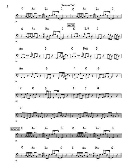 Hallelujah Time Bass Guitar Tab Page 2