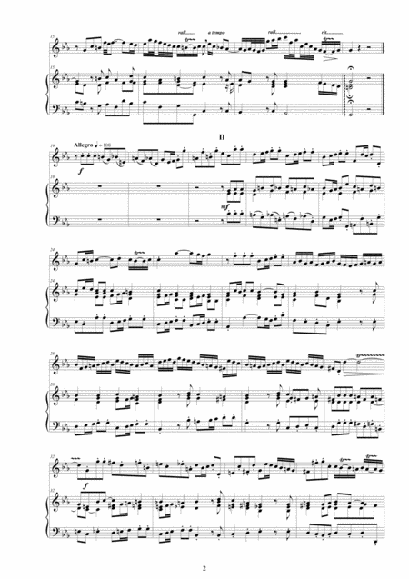 Handel Flute Sonata No 8 In C Minor Hwv 366 Op 1 For Flute And Cembalo Or Piano Page 2