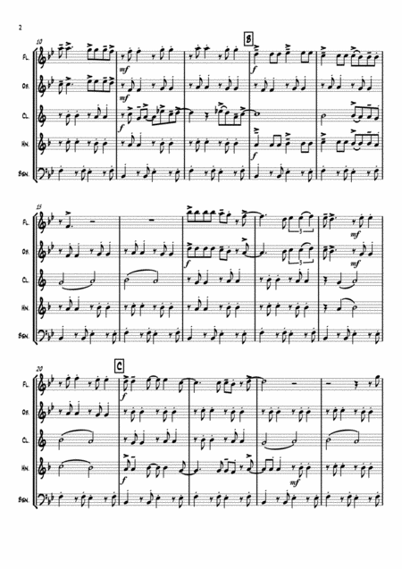 Hang On Sloopy Wind Quintet Page 2