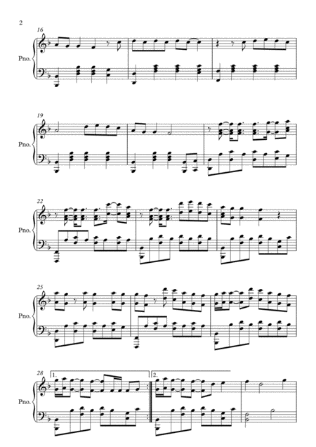 Happier By Marshmello Ft Bastille Piano Page 2