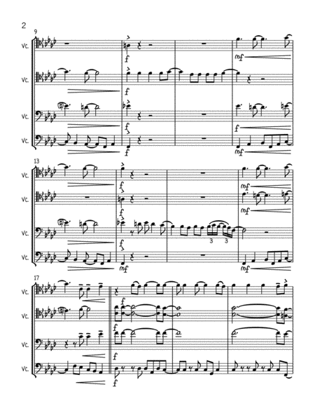 Happy Cello Quartet Page 2