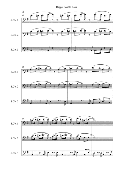 Happy Double Bass Page 2