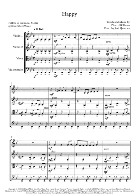 Happy String Quartet Page 2