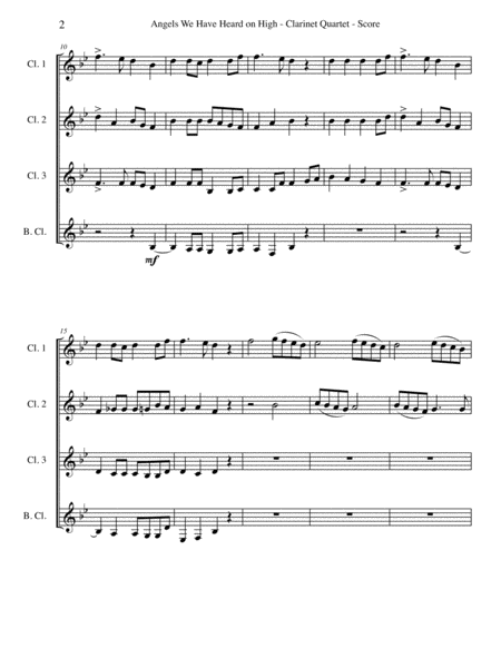 Harry Potter Hogwarts Hymn Saxophone Quartet Satb Arr Adrian Wagner Page 2