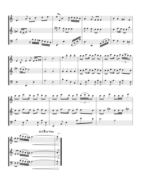 Havah Nagilah Jewish Song For String Trio Two Violins And Cello Page 2