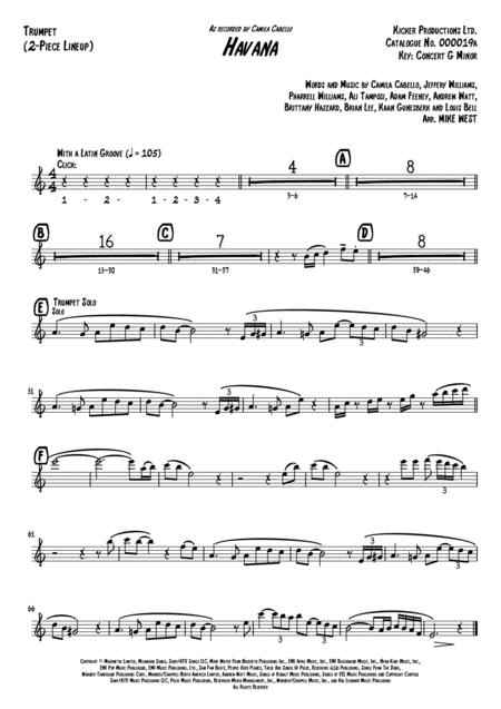 Havana 2 Piece Brass Section Page 2