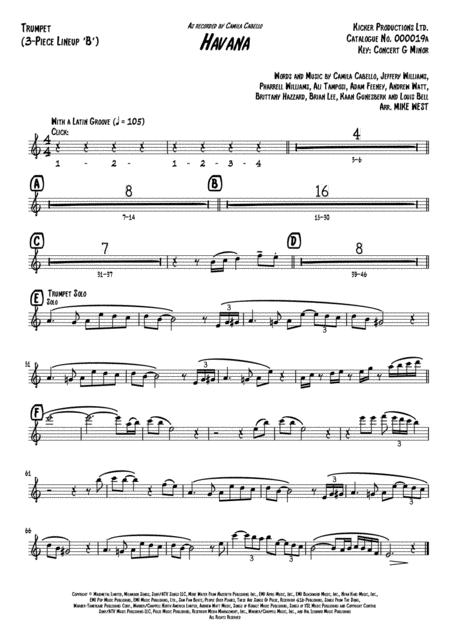 Havana 3 Piece Brass Section B Page 2