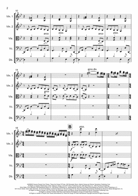 Havana String Orchestra Page 2