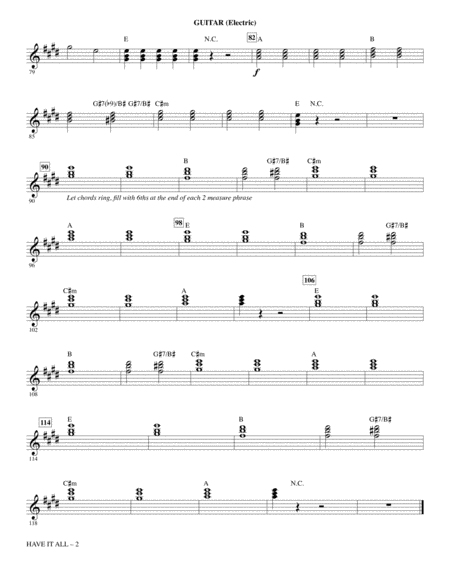 Have It All Arr Roger Emerson Guitar 1 Page 2