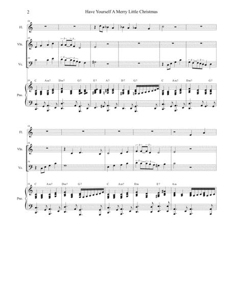 Have Yourself A Merry Little Christmas Duet For Violin And Cello Page 2