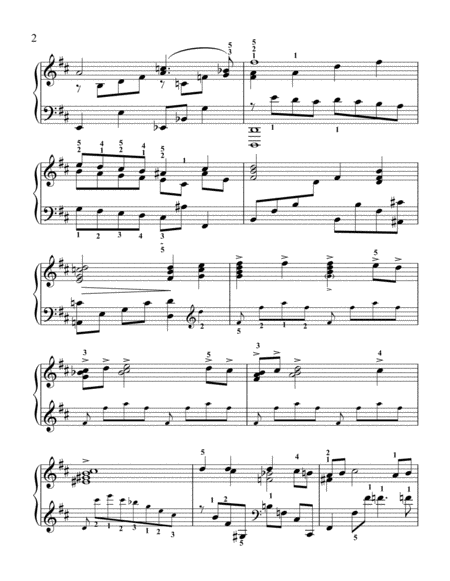 Have Yourself A Merry Little Christmas Stylized Piano Solo Page 2