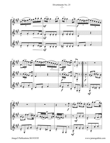 Haydn Divertimento No 25 For 2 Clarinets Bass Clarinet Page 2