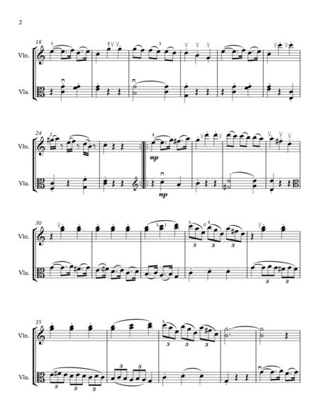 Haydn Sonata In C For Violin And Viola 3rd Movement Page 2