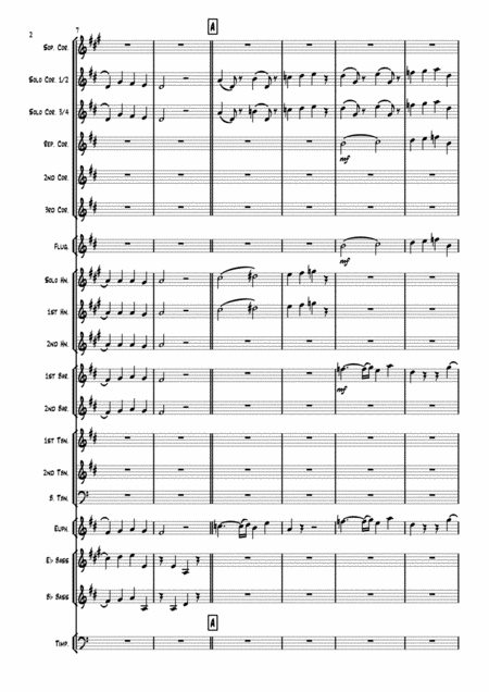 Haydn Symphony 104 Movement 2 For Brass Band Page 2
