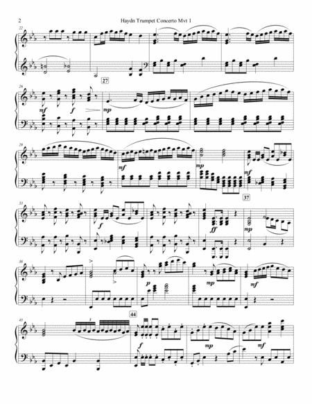 Haydn Trumpet Concerto Mvt 1 Page 2