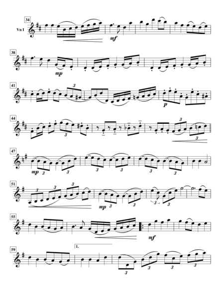 He Leadeth Me For String Quartet Page 2