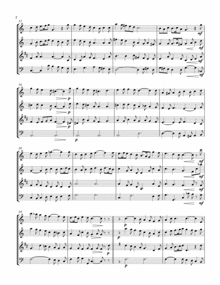 He Shall Feed His Flock Wind Quartet Page 2