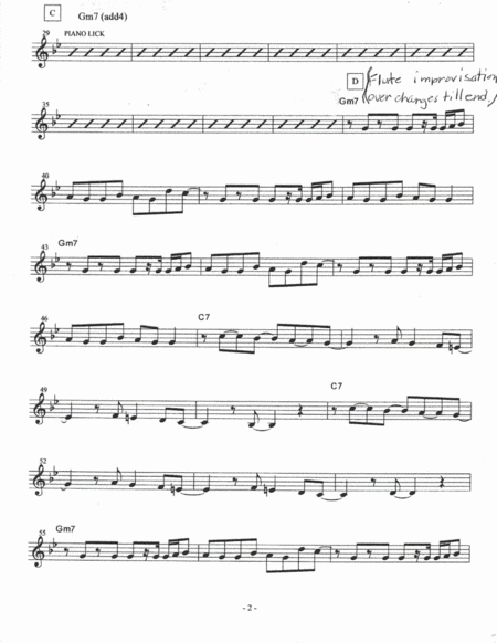 Heartbeats Leadsheet Page 2